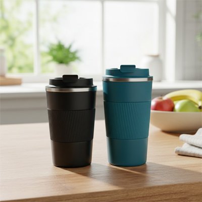 Deux-mains-ouvrant-un-Mug-isotherme 