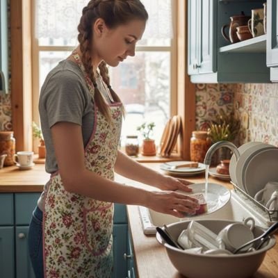 femme_lavant_un_plan_avec_une_eponge