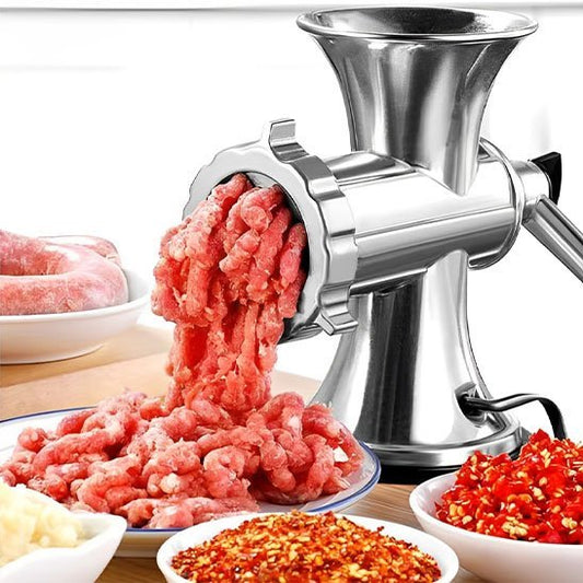 un-Hachoir-a-viande-style-en-acier-inoxydable